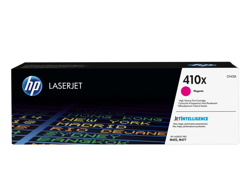 Cartucho de Tóner HP 410X Magenta Alto Rendmiento LaserJet Original CF413X