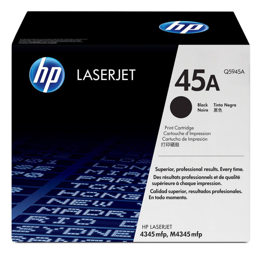 Cartucho de Toner HP 45A Negro LaserJet Original Q5945A